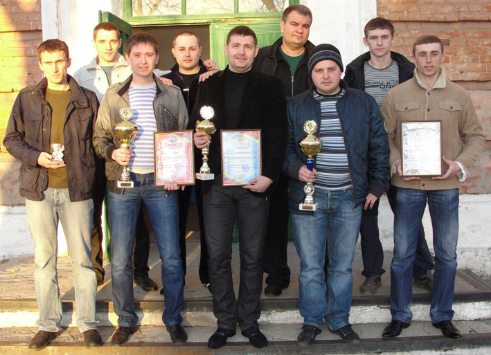 Торжественное завершение чемпионата города по мини-футболу 2012