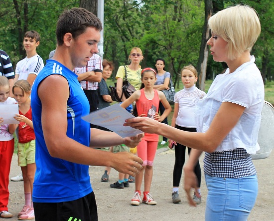 Никополь отметил Всеукраинский олимпийский день