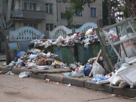 В Никополе разразилась «мусорная война» (обновленно)
