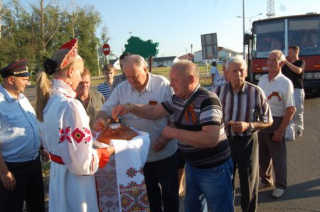 45 никопольчан приняли участие в торжествах на Курской дуге