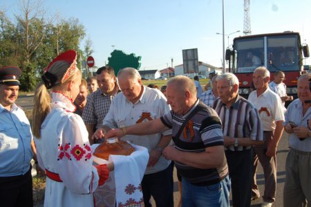 45 никопольчан приняли участие в торжествах на Курской дуге