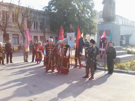 У День козацтва зелений гай від Війська Запорозького Низово