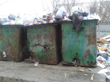 Никополь утопает в мусоре. Повторим вывоз мусора под здание горсовета