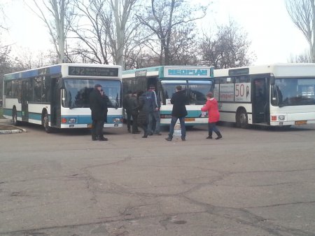 Никопольчане едут на митинг в Днепропетровск