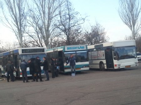 Никопольчане едут на митинг в Днепропетровск