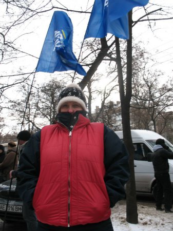 Никопольчане на защите прав и свобод граждан. Днепропетровск-АнтиМайдан-Фото