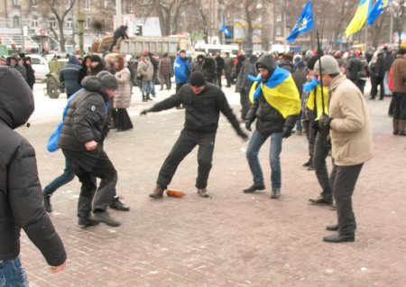 Никопольчане на защите прав и свобод граждан. Днепропетровск-АнтиМайдан-Фото