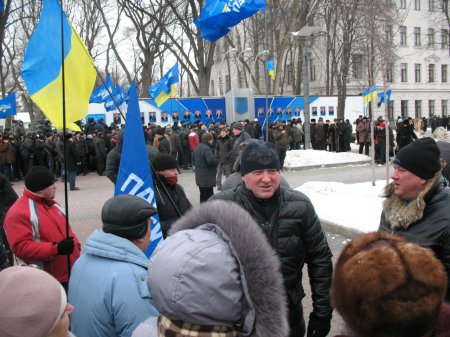 Никопольчане на защите прав и свобод граждан. Днепропетровск-АнтиМайдан-Фото